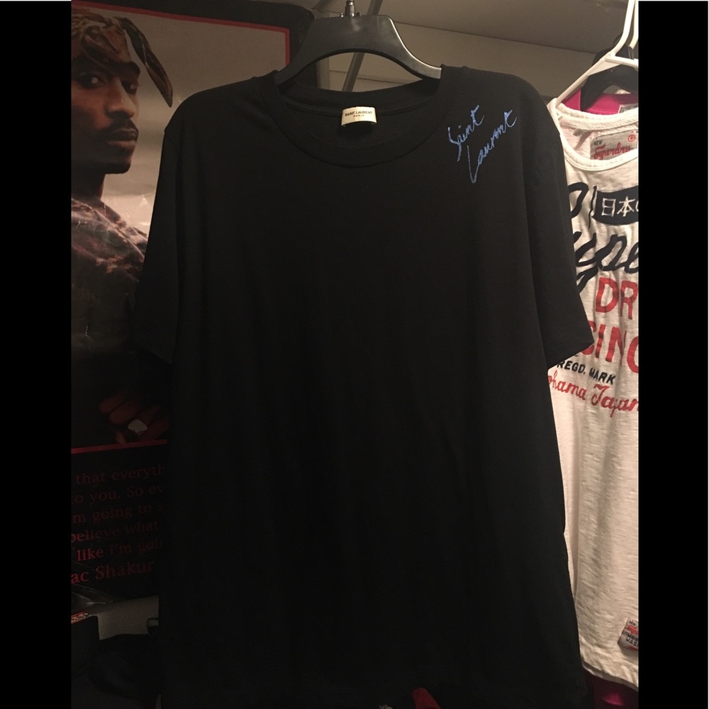 Saint Laurent Logo T shirt